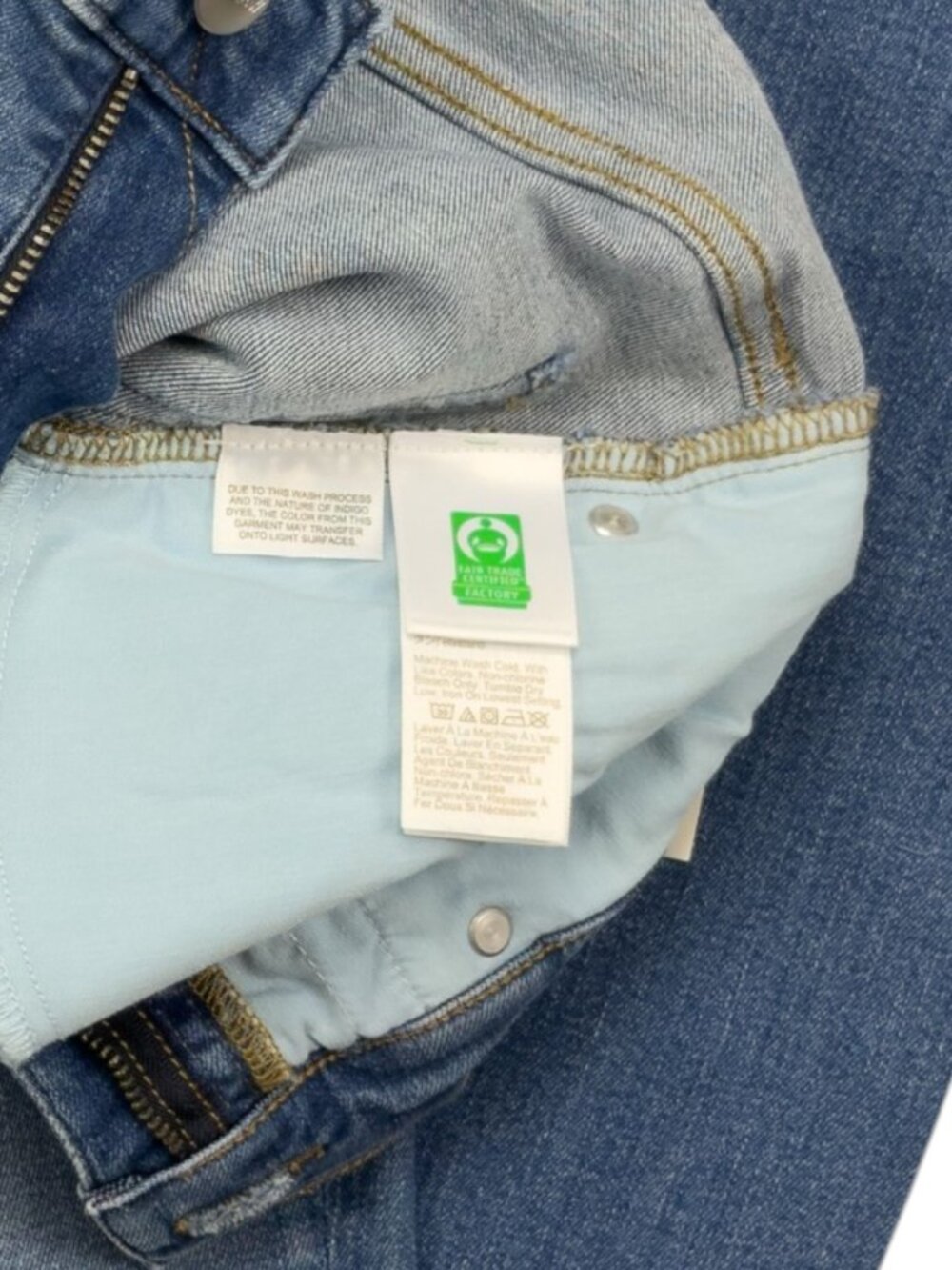 J.Crew 2003 Super-Stretch Denim Bootcut Jeans Women' Size 30P Dark Indigo NWT - Picture 10 of 12